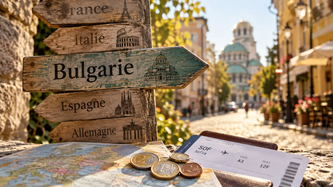 Pays le moins cher d’Europe : la Bulgarie gagne sur place, mais le vol peut changer la donne