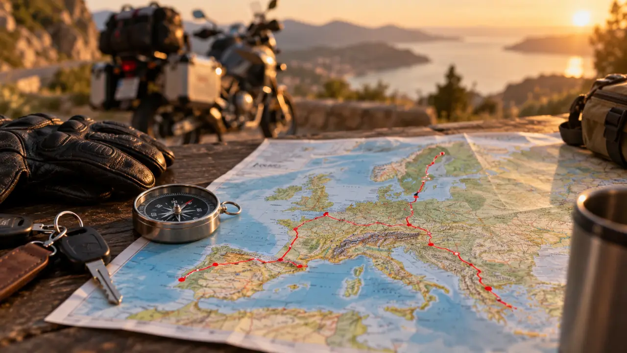 Voyage moto en Europe : destinations, formats et budgets pour choisir sans vous tromper