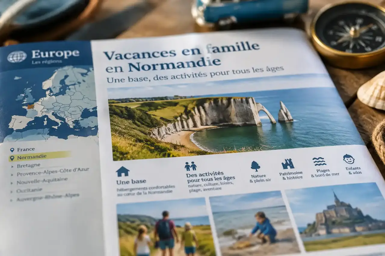 Vacances en famille en Normandie : une base, des activités pour tous les âges