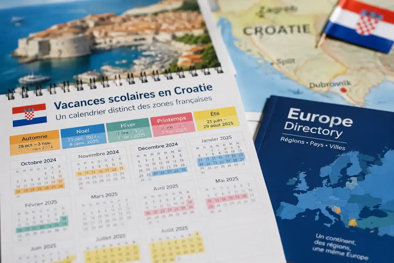 Vacances scolaires en Croatie : un calendrier distinct des zones françaises