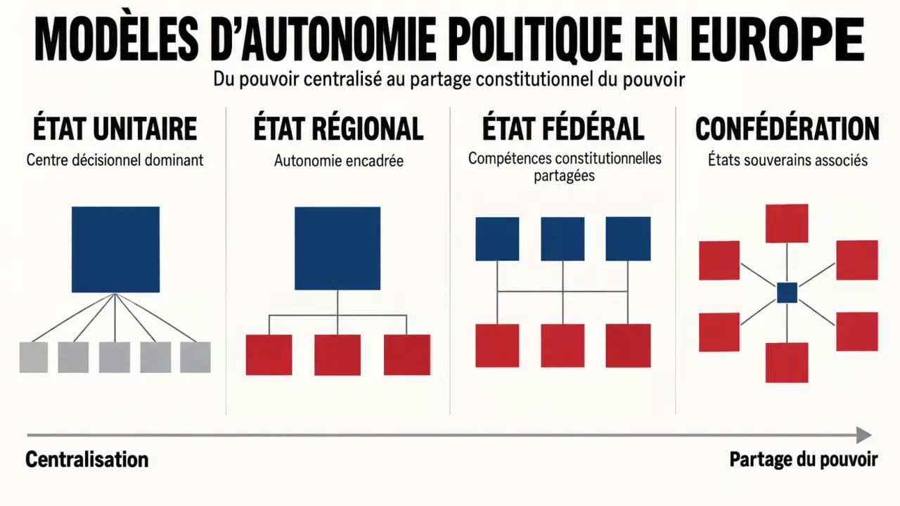 Pourquoi certaines régions d’Europe ont-elles un statut d’autonomie politique : comparaison des modèles territoriaux